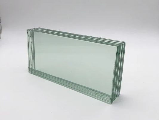 UV 보호 및 내구성 UL 752 인증 총알 저항 유리